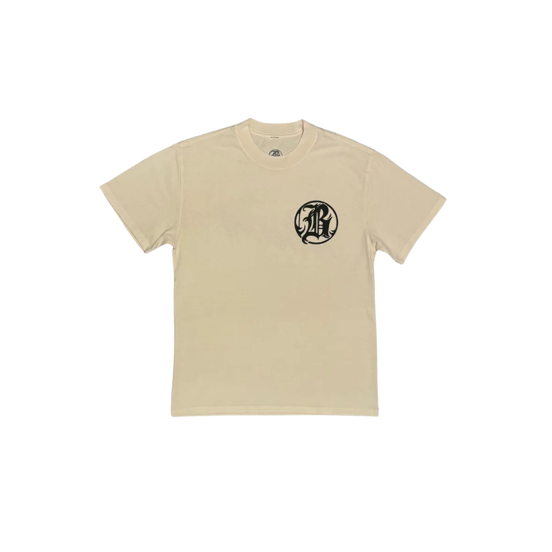 Backend Logo Tee Cream/Black